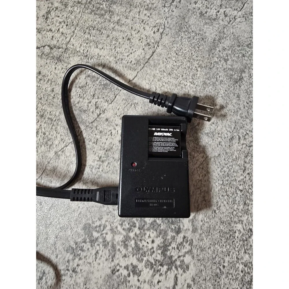 Olympus Li-40C Lithium Ion Battery Charger for Digital Camera Stylus Series Test